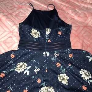 Halter top cut dress